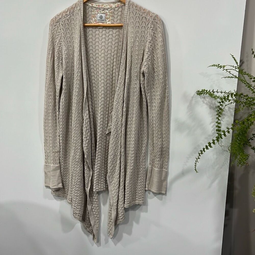 Element women’s large long cardigan‎